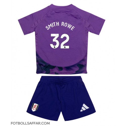 Fulham Emile Smith Rowe #32 Tredje Dräkt Barn 2024-25 Kortärmad (+ Korta byxor)